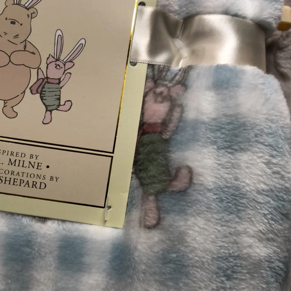 Winnie the Pooh and Friends EASTER Baby Blanket